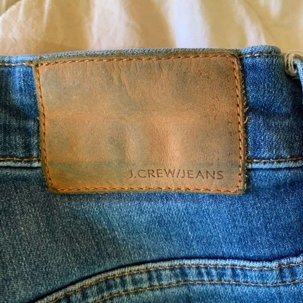 J. Crew 10” High-Rise Toothpick Skinny Blue Jeans Size 28T